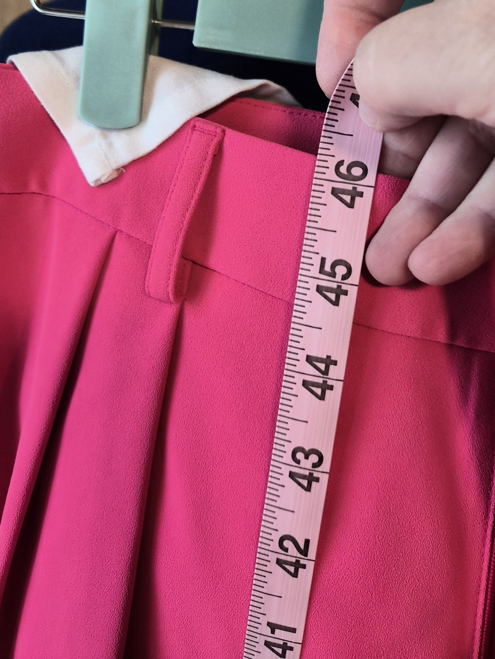 Alice + Olivia Fuchsia High-Waist Wide-Leg Trousers - Picture 13 of 15